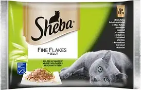 Корм для котів (консерва) Sheba Fine Flakes In Jelly W Galaretce Saszetka 52X85G