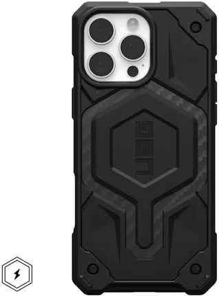 Чохол для телефону Uag Etui Monarch Pro Do Apple Iphone 16 Max Carbon Fiber Black