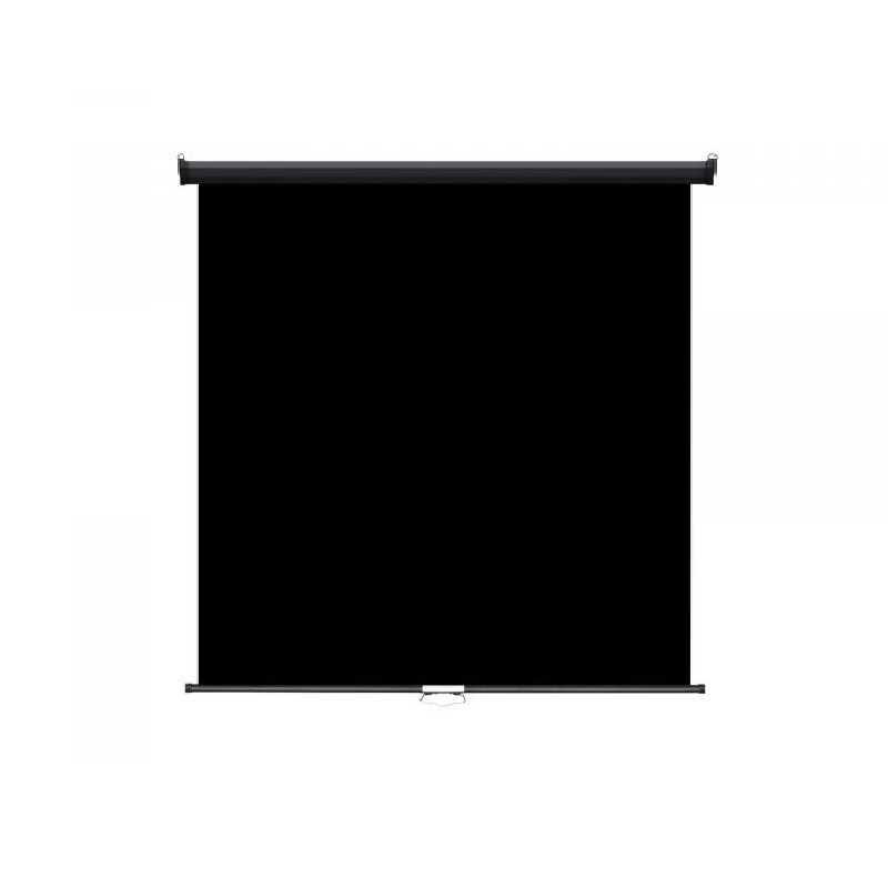 Фон ролет на стіну Visico RB-1820B Screen чорный (1,8x2м)