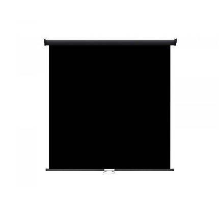 Фон ролет на стіну Visico RB-1820B Screen чорный (1,8x2м), фото 1