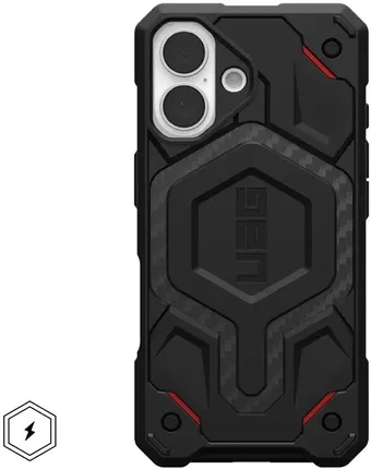Чохол для телефону Uag Etui Monarch Pro Do Apple Iphone 16 Kevlar Black