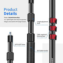 Мікрофонна вудка Neewer NW-7000 Boom Pole, фото 3