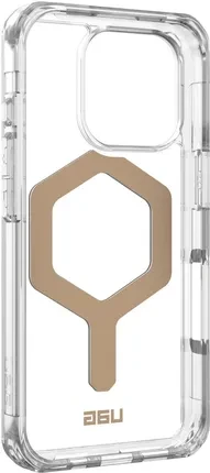 Чохол для телефону UAG Plyo Magsafe - obudowa ochronna do iPhone 16 Pro Max kompatybilna z MagSafe (ice/gold) (114481114381)