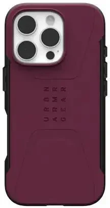 Чохол для телефону Uag Civilian Magsafe Obudowa Ochronna Do Iphone 16 Pro Kompatybilna Z Bordeaux