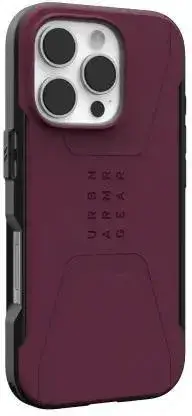 Чохол для телефону Uag Civilian Magsafe Obudowa Ochronna Do Iphone 16 Pro Kompatybilna Z Bordeaux, фото 4