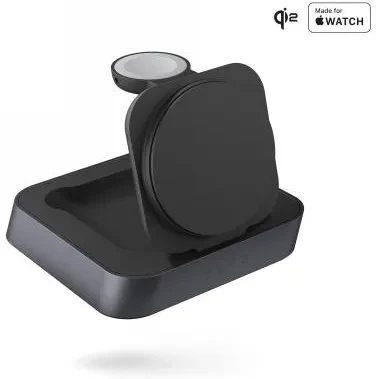 Зарядний пристрій ZENS Nightstand Charger Pro 2 -  bezprzewodowa Qi2 15W do dwóch urządzeń kompatybilna z MagSafe (ZEDC28B/00)