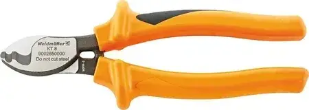 Плоскогубці Weidmuller Obcinak boczny KT8 ręczny 16MM2 9002650000, фото 4