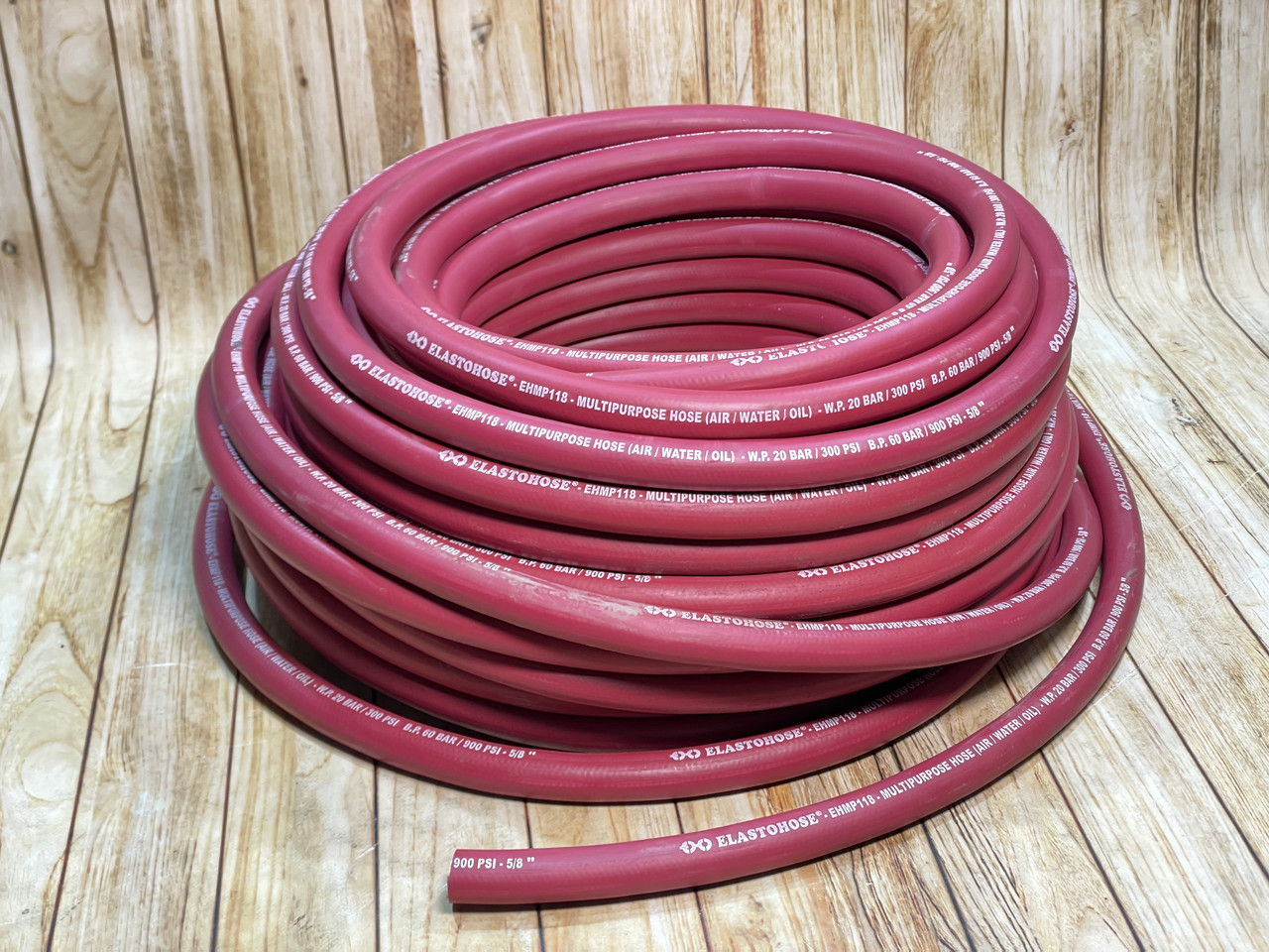 Рукав напірний  d= 6 МБС (ELASTOHOSE) 30 Bar NBR універсальный червоний, фото 1