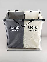 Кошик Dark Light для зберігання одягу, іграшок, білизни тощо, фото 4