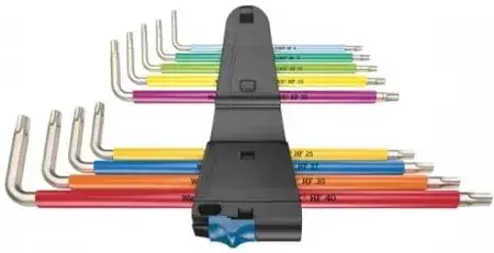 Динамометричні ключі Wera kluczy trzpieniowych z funkcją przytrzymywania TORX 8-40mm (5022689001), фото 1