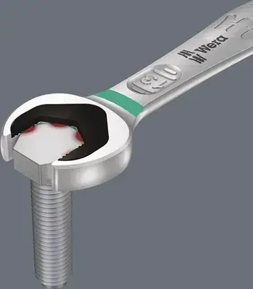 Динамометричні ключі Wera Joker Set Sb kluczy płasko-Oczkowych z grzechotką 10-19mm 4 Cz. 5073290001, фото 4