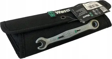 Динамометричні ключі Wera Joker Set Sb kluczy płasko-Oczkowych z grzechotką 10-19mm 4 Cz. 5073290001, фото 5