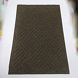 Килимок 60 х 40 см прогумований з ворсом болотний, фото 2