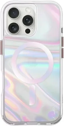 Чохол для телефону Uniq Etui Coehl Savon Iphone 16 Pro 6 3" Magnetic Charging Bubble Prism