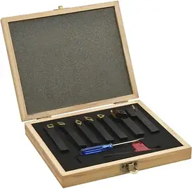 Фрезерна машина vidaXL 12 Noży Tokarskich Indeksowanych, 12X12 Mm, 80 Mm