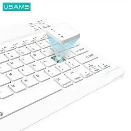 Чохол для телефону Usams Etui Apple Ipad Air 10.9 2020 Winro Keyboard Biała Ip109Yru02 Green, фото 5