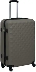 Валіза VidaXL Twarda Na Kółkach, Antracytowa, Abs