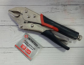 Кліщі затискні універсальні 180 мм INTERTOOL UT-5202    Luxprice
