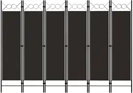 Штора 6 panelowy Brown 240x180cm