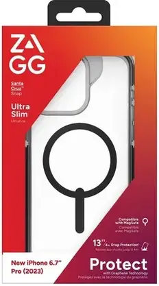 Чохол для телефону Zagg Etui Santa Cruz Snap Magsafe Do Apple Iphone 15 Pro Max Black, фото 4