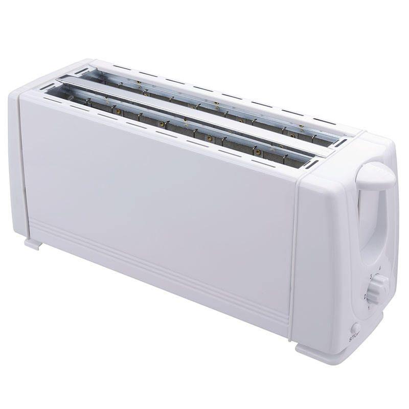 Тостер на 4 скибочки регулювання температури, кнопкою стоп 1300вт TOASTER QLT-168A Лучшая цена