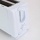 Тостер на 4 скибочки регулювання температури, кнопкою стоп 1300вт TOASTER QLT-168A Лучшая цена, фото 5