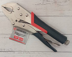 Кліщі затискні універсальні 255 мм INTERTOOL UT-5203    Luxprice