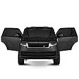 Дитячий електромобіль Range Rover (фарба, сірий колір, 140w, 12v), фото 7
