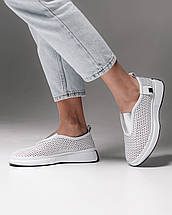 Туфлі перфоровані Krula 28217 36 білі шкіра, фото 5