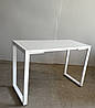 Манікюрний приставний стіл на металевих ніжках MR-СМ_loft-07 столик в салон для майстра манікюру, фото 6