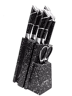 Набір ножів на підставці 7 шт - Кухонні ножі