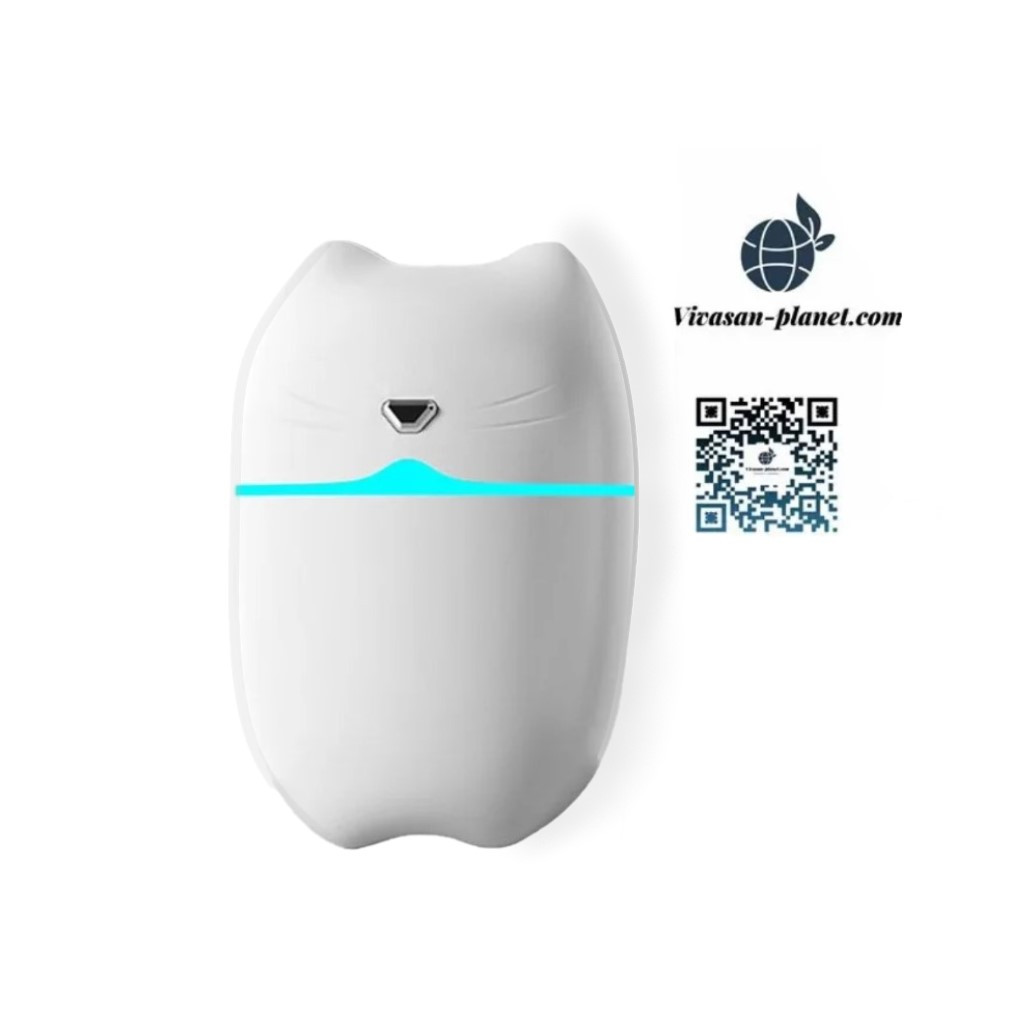 Аромадифузор Humidifier кіт білий, фото 1