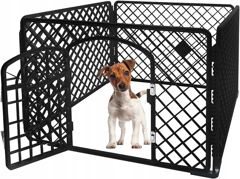 Манеж для тварин 90х90х60 см (Польша), фото 1