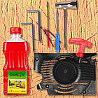 Бензопила ланцюгова 5.7 л.с + олія Maltec (Польща), фото 8