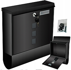 Поштовий ящик Malatec 6244 чорний (Польща)