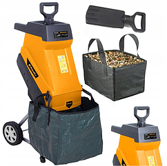 Подрібнювач гілок електричний Riwall RES 2545 PRO (Чехия) 3500W