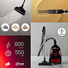 Пилосос безмішковий MalTec TURBO CYCLONE 4200Wt 12in1 (Польща), фото 5