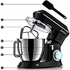 Тістоміс міксер планетарний MalTec 2200W Black (Польща), фото 8