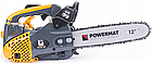 Бензопила Powermat 1500Вт 2л.с. (Польща), фото 2