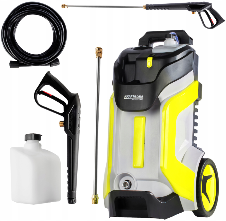 Мийка високого тиску Kraft&Dele 140бар 2100Вт (Польща), фото 1