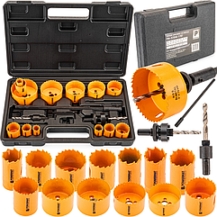 Набір коронок для металу Powermat 17шт. (Польща)