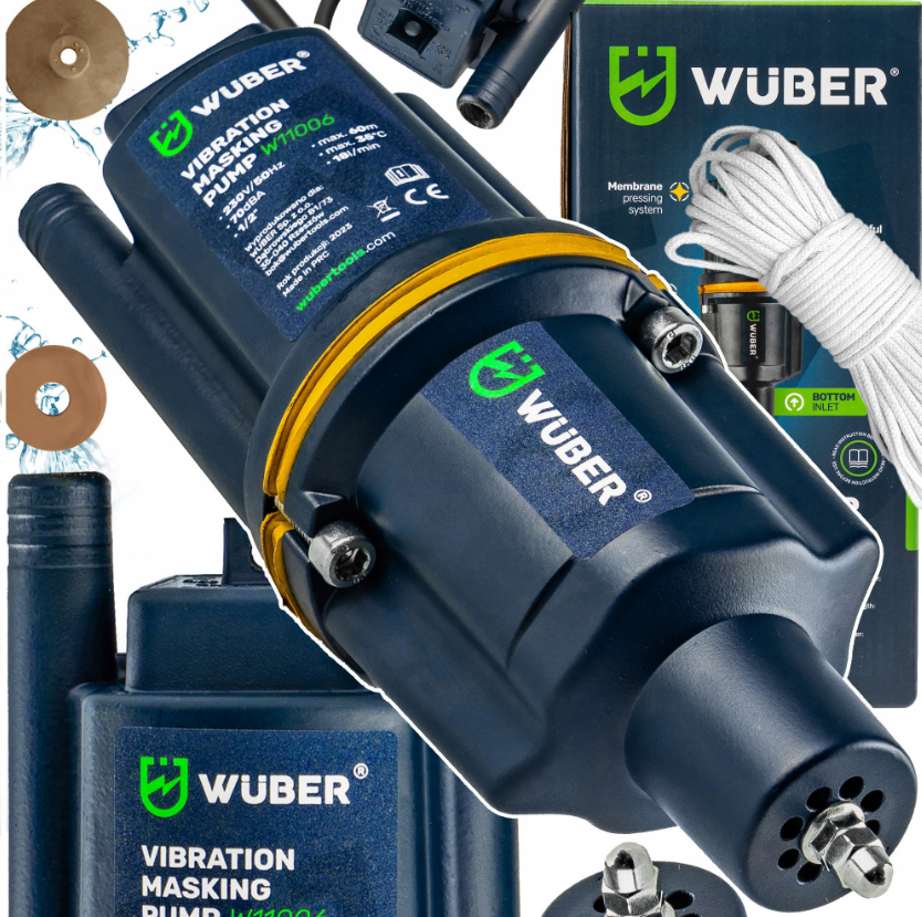 Дренажний насос для чистої води Wuber 460Вт 1080л/год W11006 (Польща), фото 1