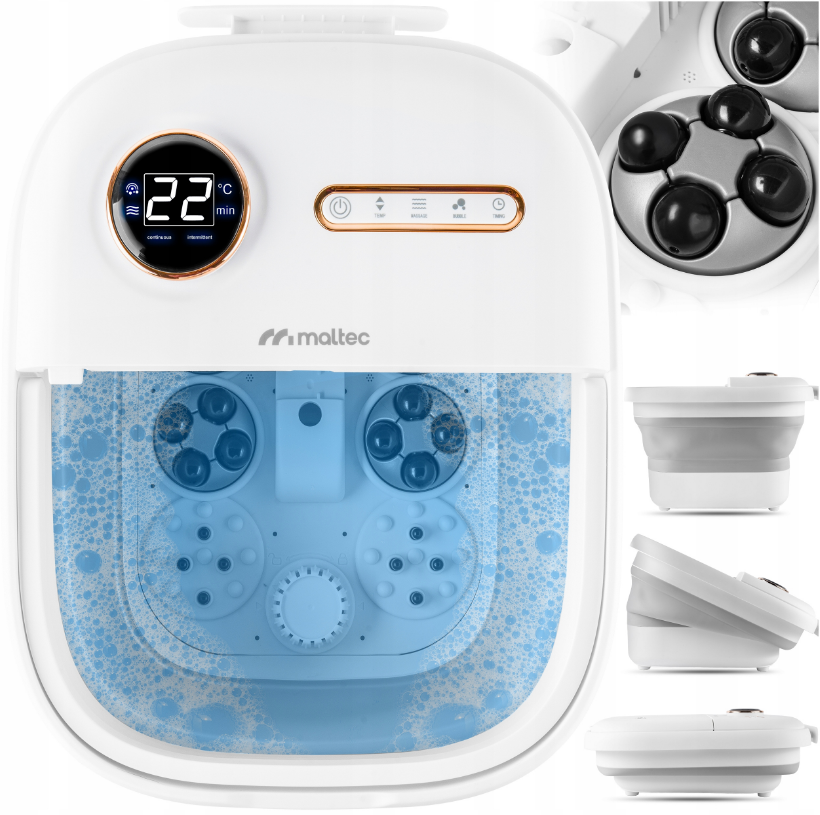 Ванночка для ніг гідромасажна MalTec PRO-Hydro500WS (Польща), фото 1