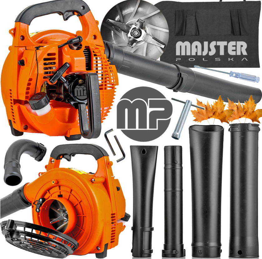 Садовий пилосос бензиновий Majster Polska 1500Вт (Польща)