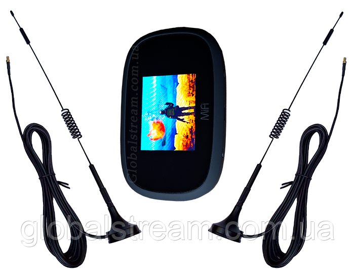 4G-LTE+3G WiFi роутер Verizon MiFi 8000L (8800) Cat 18 до 1.2 Гб/с (4400mAh)+2 антени на 7 db магніт, фото 1