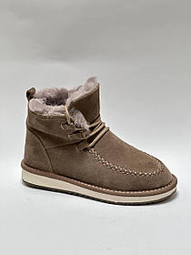 Жіночі зимові замшеві уггі ТМ Lonza LZ8052-28B коричневі