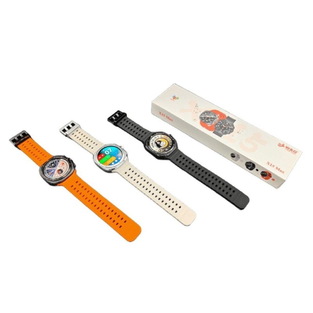 Смарт-годинник W&O X15 Max Amoled+IP67 Чорний