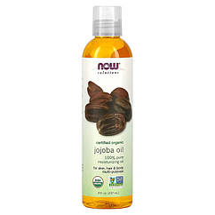 Олія жожоби NOW Jojoba Oil 118 ml, pure