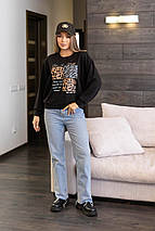 Трикотажний жіночий світшот двонитка "Safari" | Норма і батал, фото 5