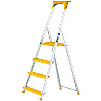 Драбина алюмінієва Stark SALT 404 PRO  Жовта